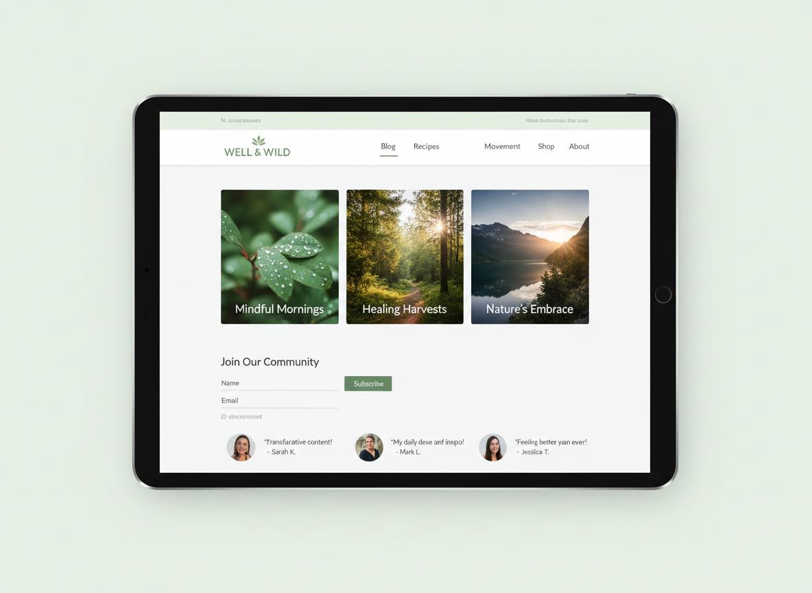 Health and wellness website backlink placement, Domain Authority 55