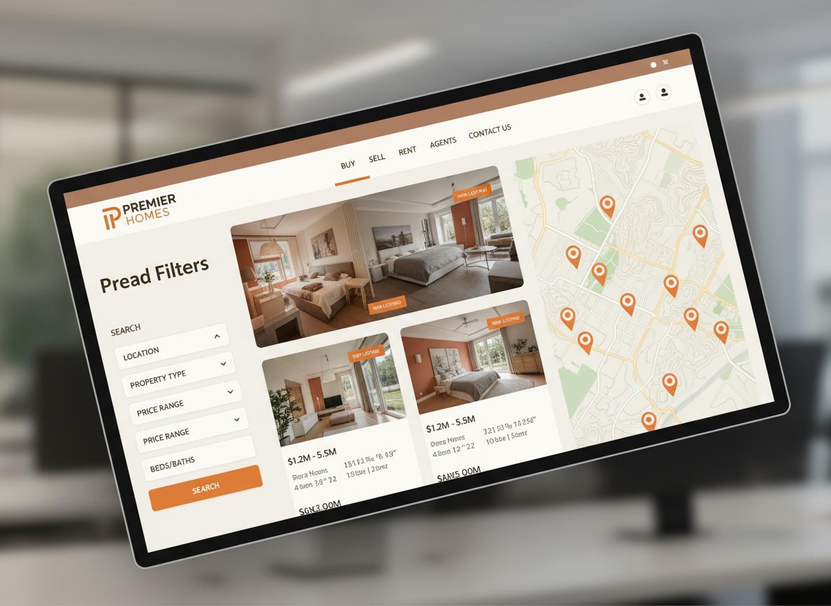 Real estate website backlink placement, Domain Authority 64