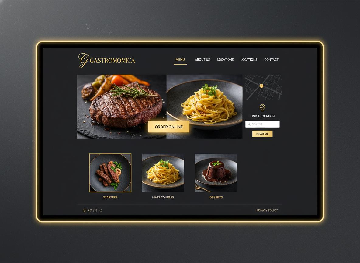 Restaurant website backlink placement, Domain Authority 48